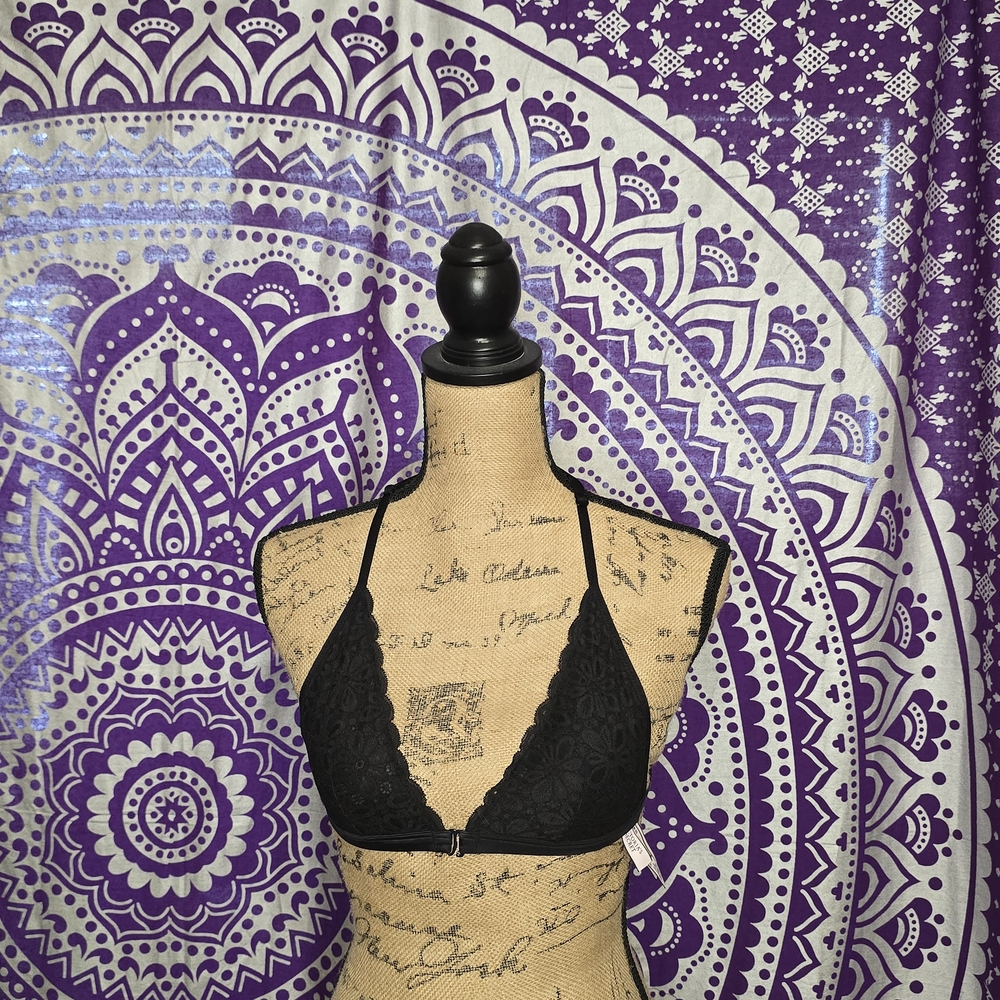 Victoria's Secret Black Lace Bralette